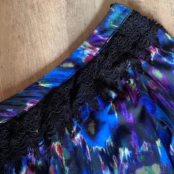 Angie women’s one shoulder top size small - Picture 2 of 3